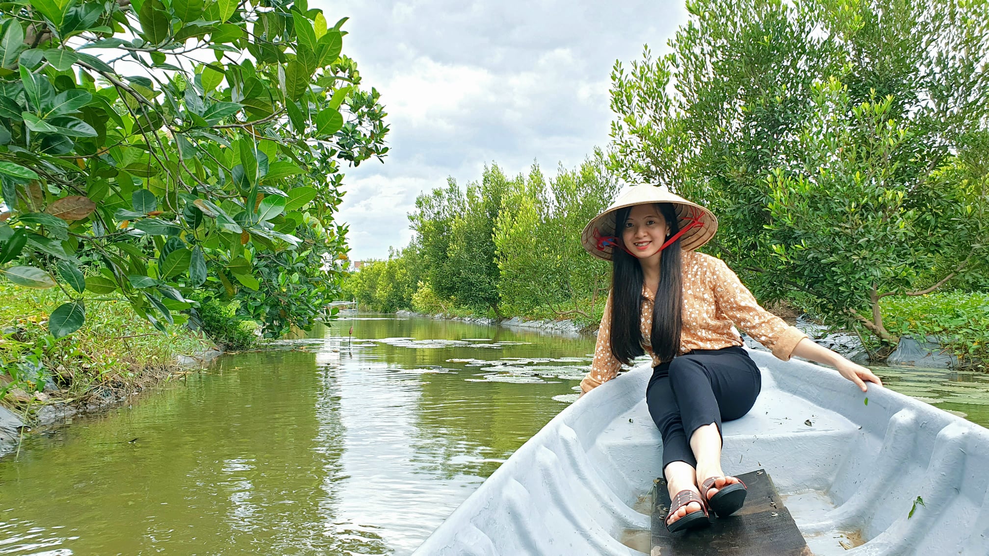 vườn sinh thái Hồng Sơn An Giang